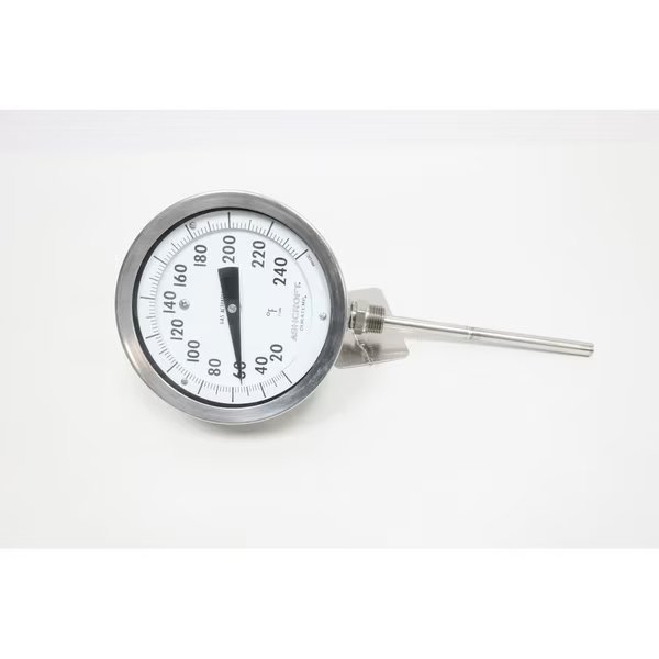 412In 12In 6In 20240F Npt Bimetal Thermometer, Ashcroft, Mfr#: C600B-01-AK-XNH